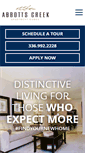 Mobile Screenshot of abbottscreek.com